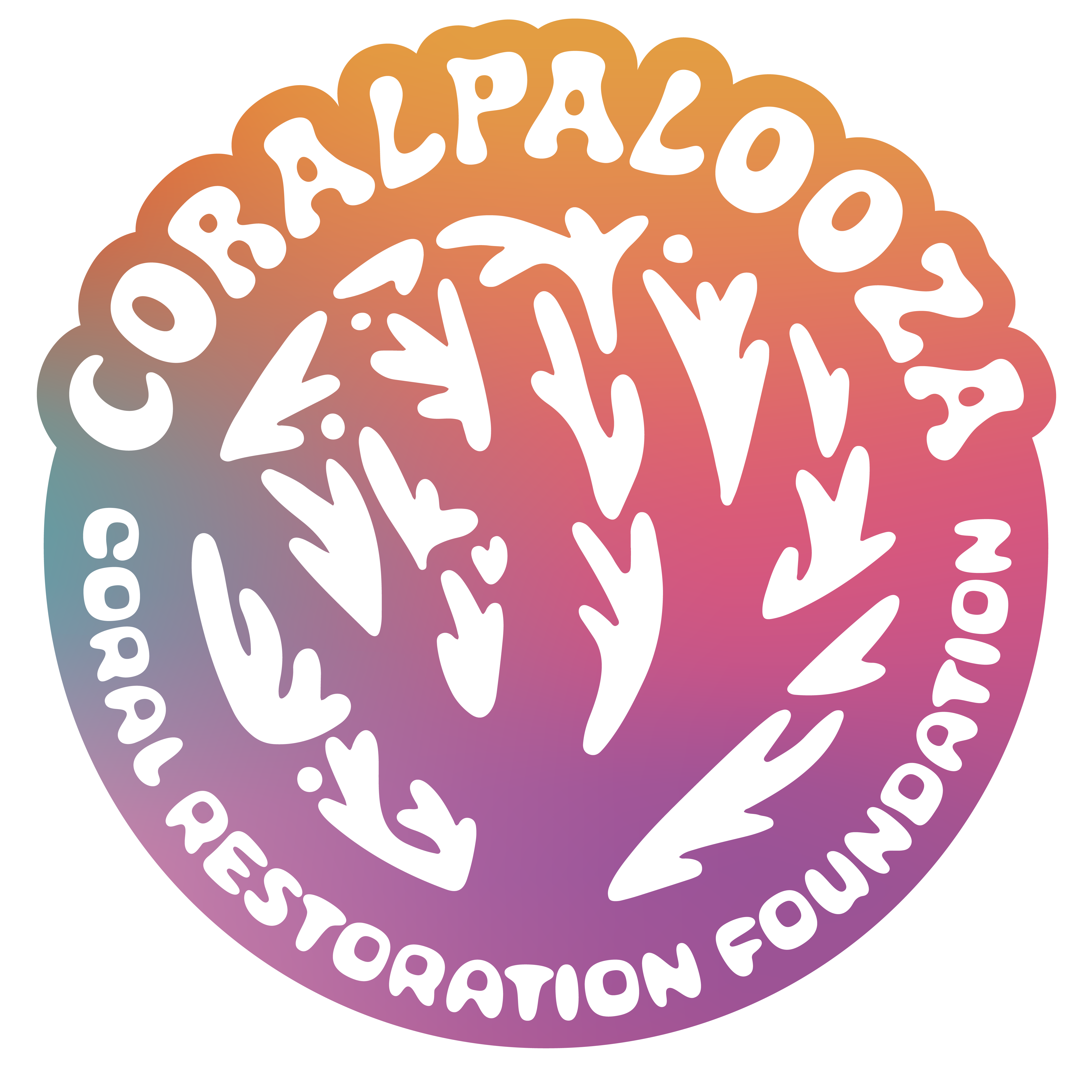 Coralpalooza - 2025 Sticky-back Patch